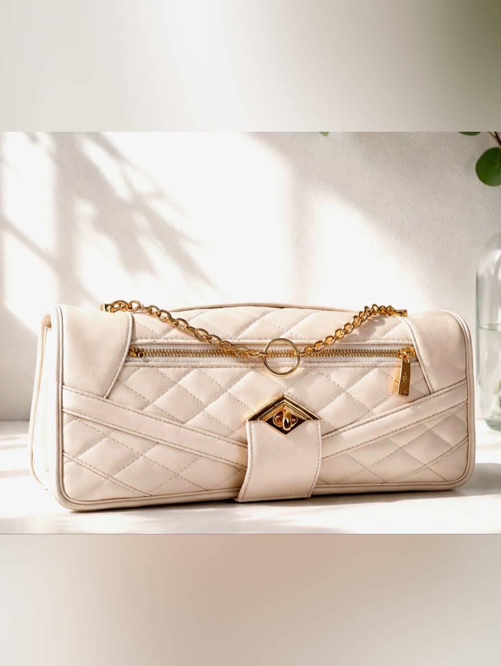 Travaliére Ivory Jewelry Clutch Organizer